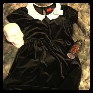 Velvet gothic dress